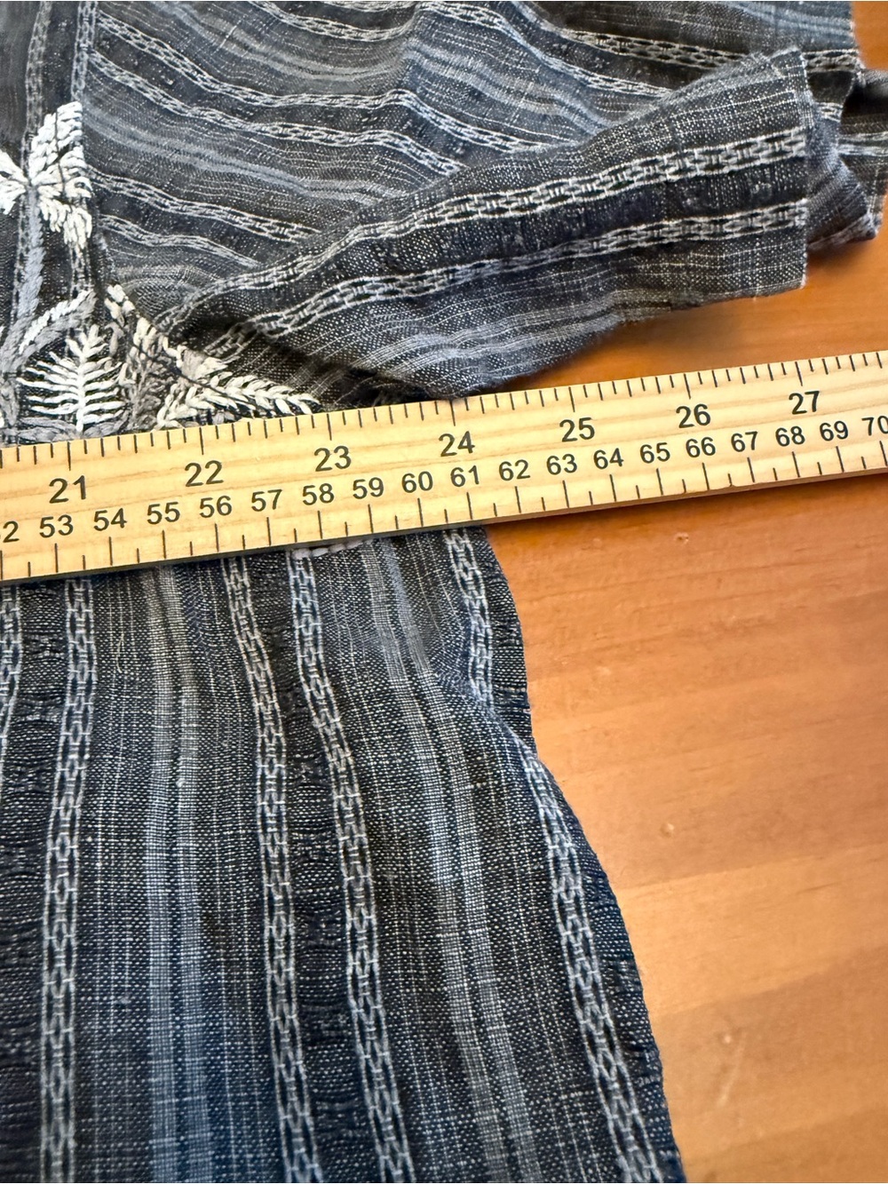 Tommy Bahama Men’s Linen Cotton Grey White Palm Tree Button Up XL Travel Resort - Picture 10 of 11